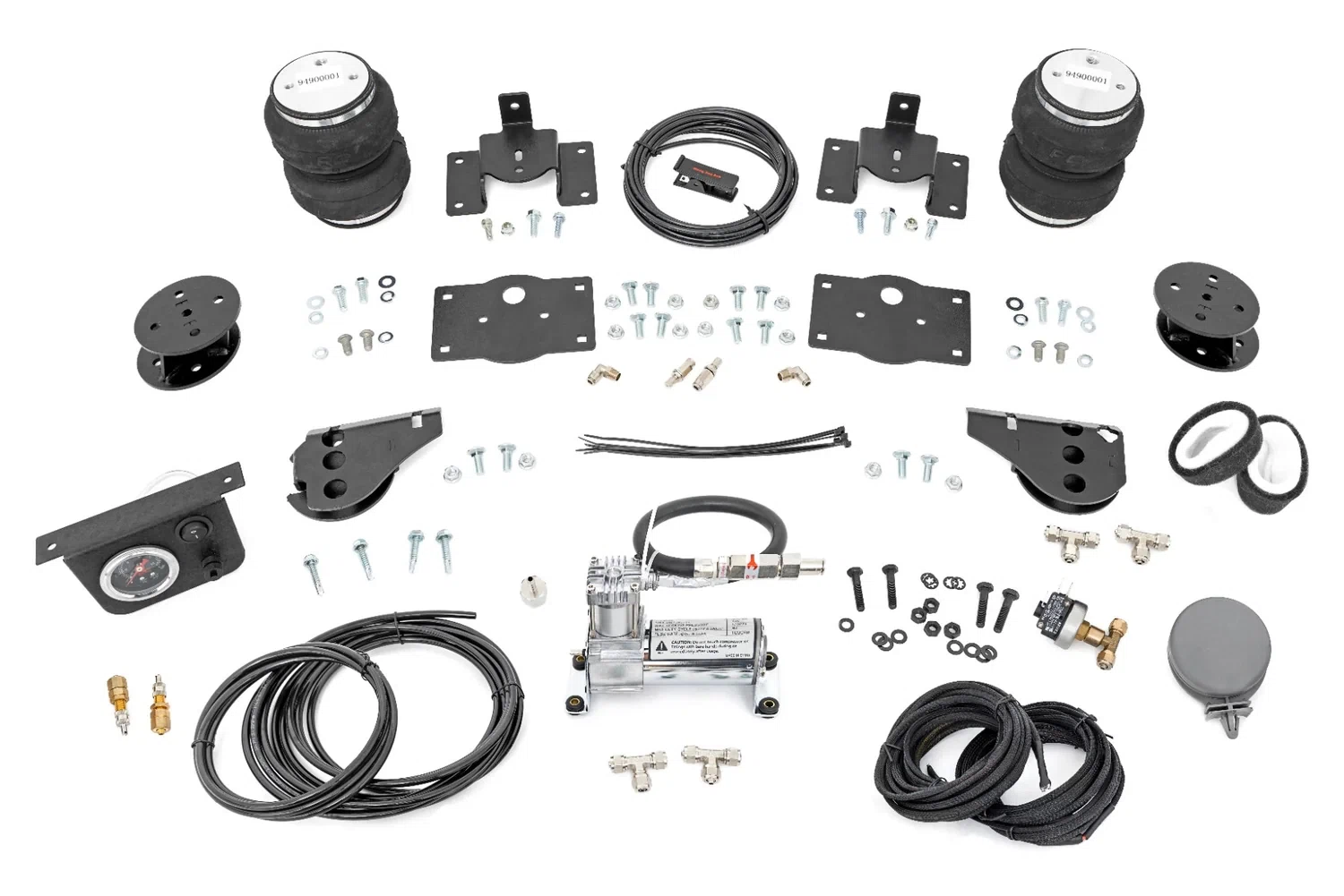 Fits Ram 1500(2009-2018 & Classic) Air Spring w_compressor 4_ Lift 100324C